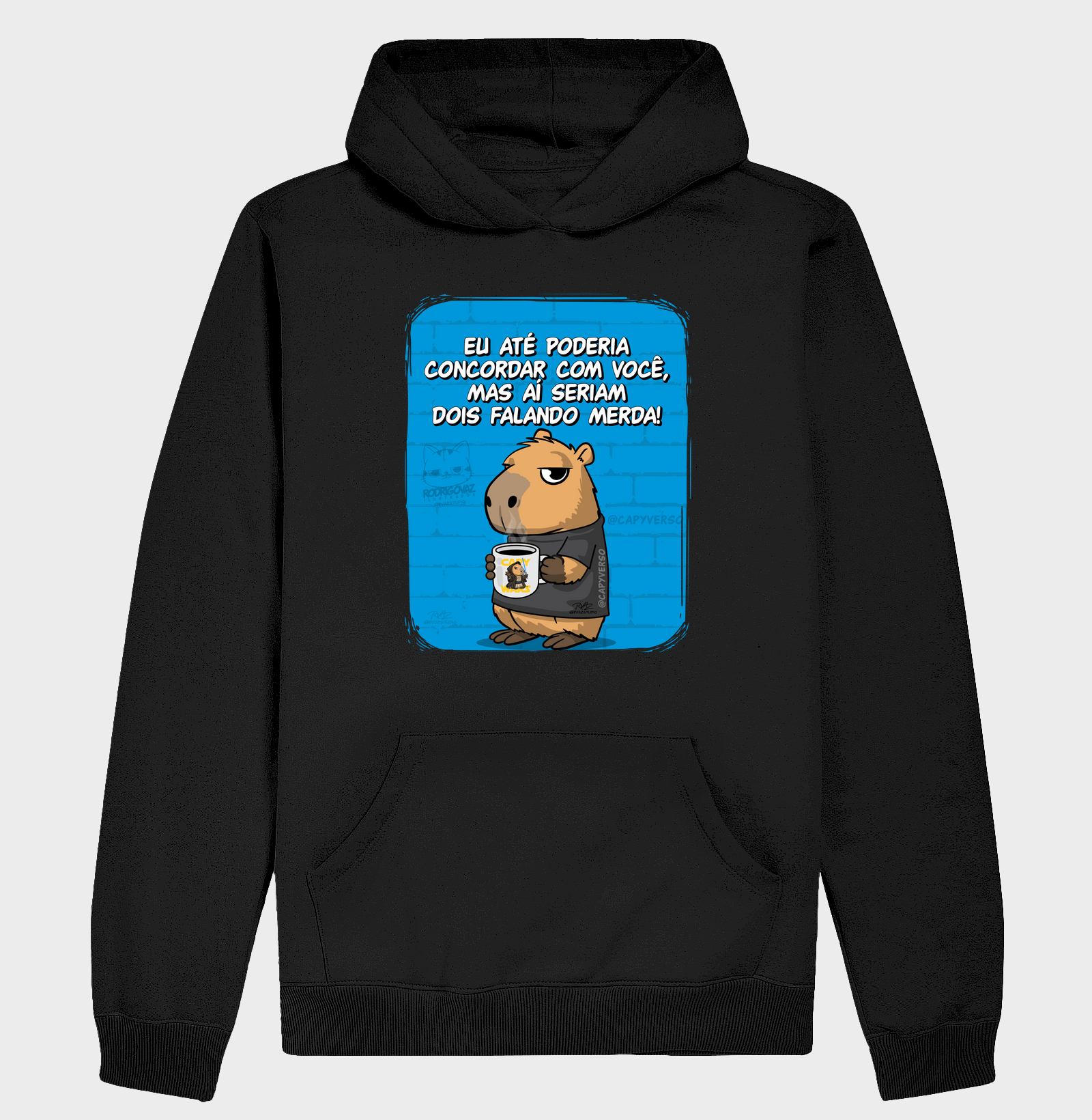 Camiseta Capivara Falando Merda - Imagem 2