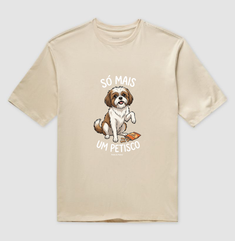 CAMISETA OVERSIZED SHIHTZU PETISCO - Imagem 3