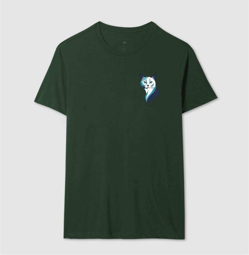 Gata Azul Minimalista - Imagem 11
