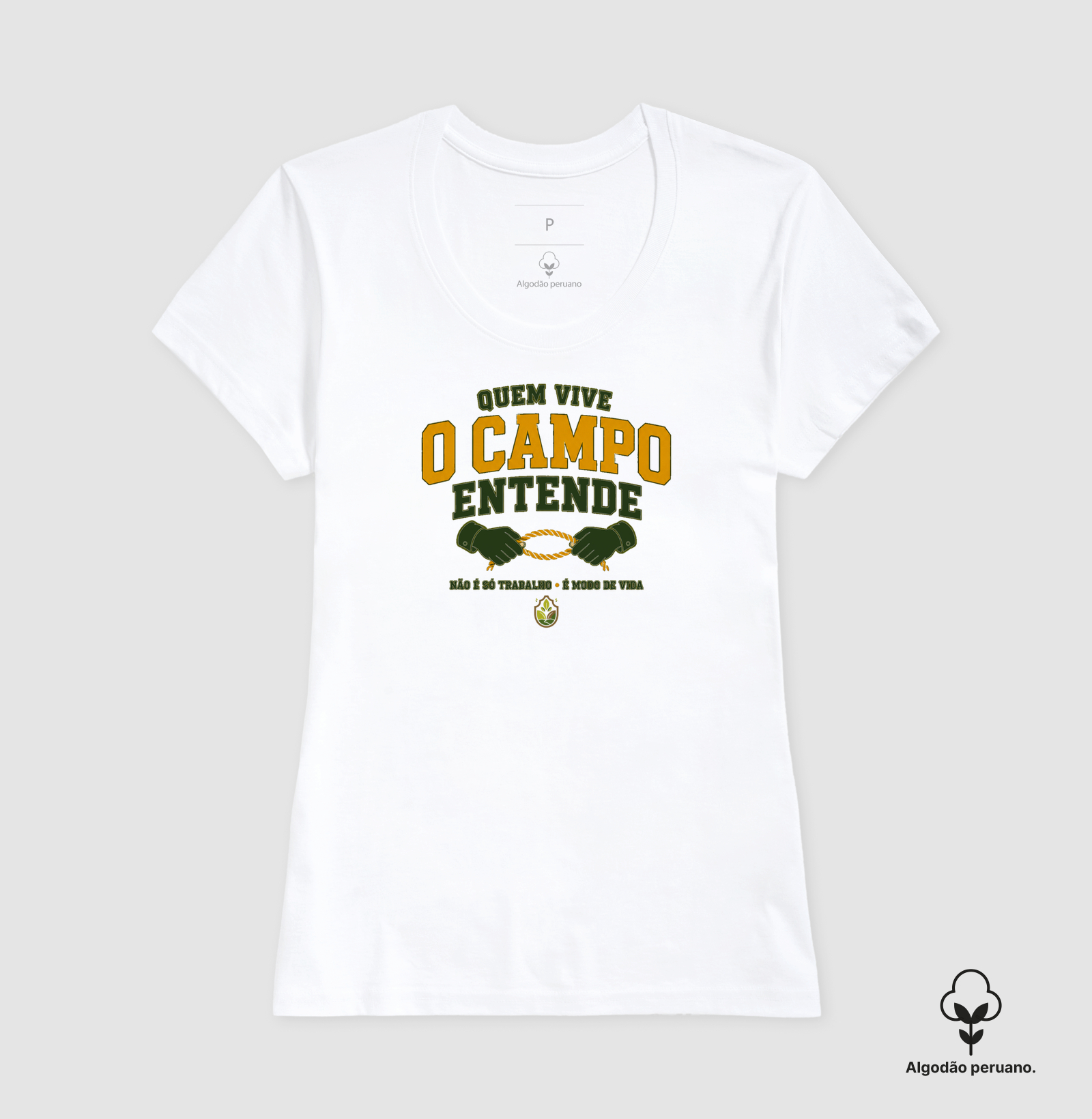 Camiseta Quem Vive o Campo Entende - Imagem 2