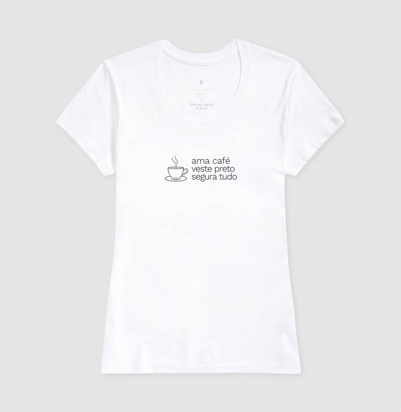 Ama café, veste preto e segura tudo - Imagem 5