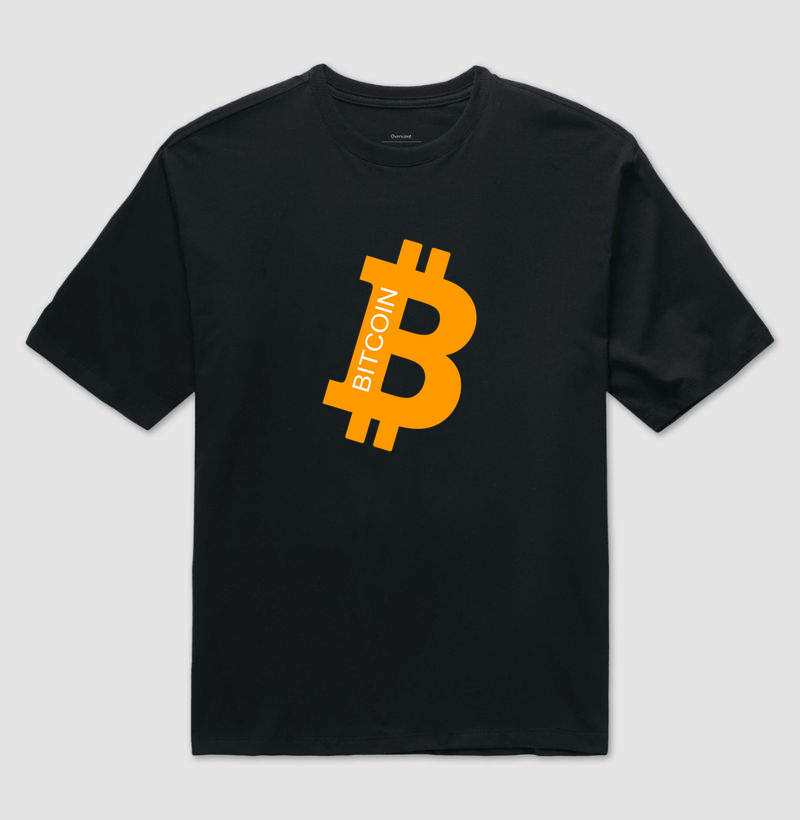Camiseta Bitcoin Logo Grande - Imagem 2