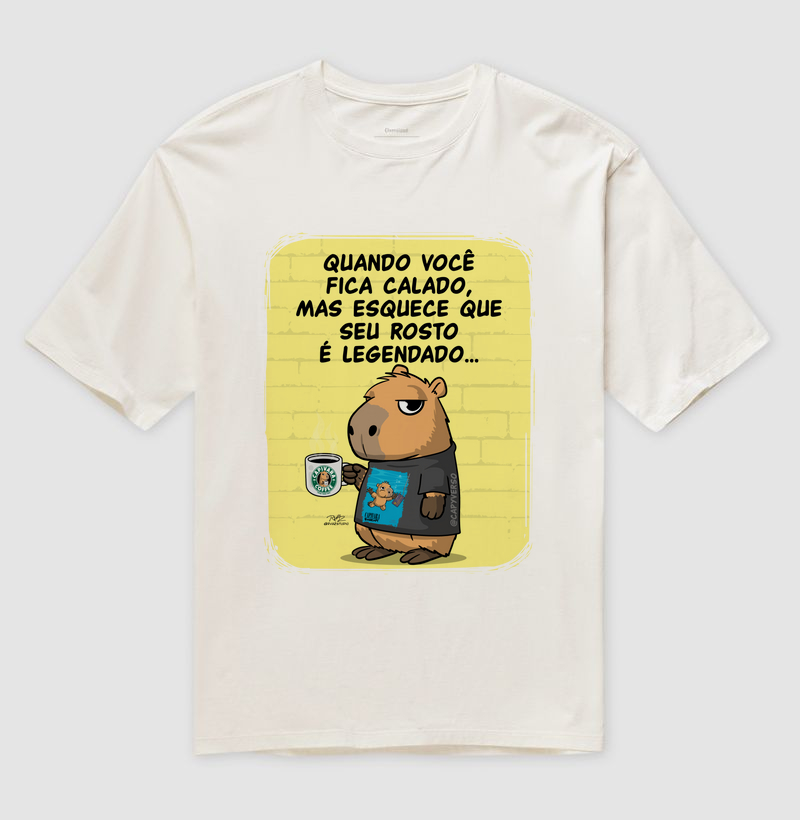 Camiseta Capivara Legendado - Imagem 4