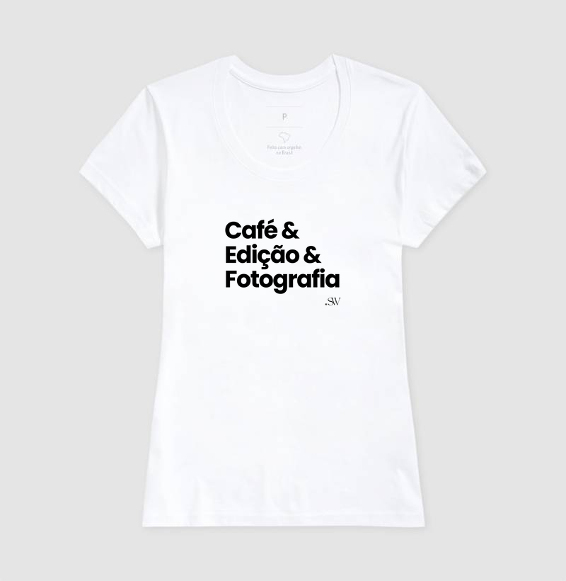 T-shirt | Shutter 03 Café & Edição & Fotografia  - Imagem 5