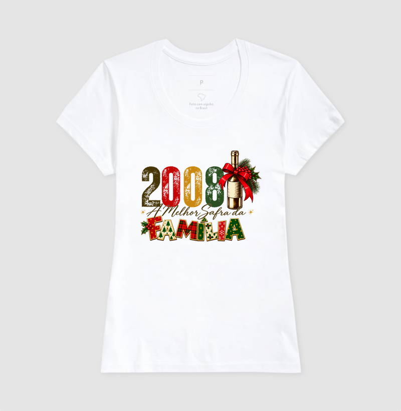 Camiseta Algodão Peruano A Melhor Safra da Família 2008 - Imagem 3