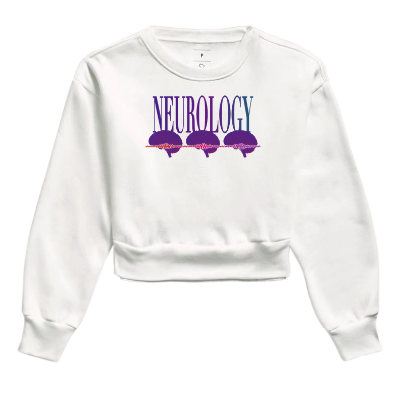 Cropped Moletom — Neurology · Nova Edição - Imagem 3