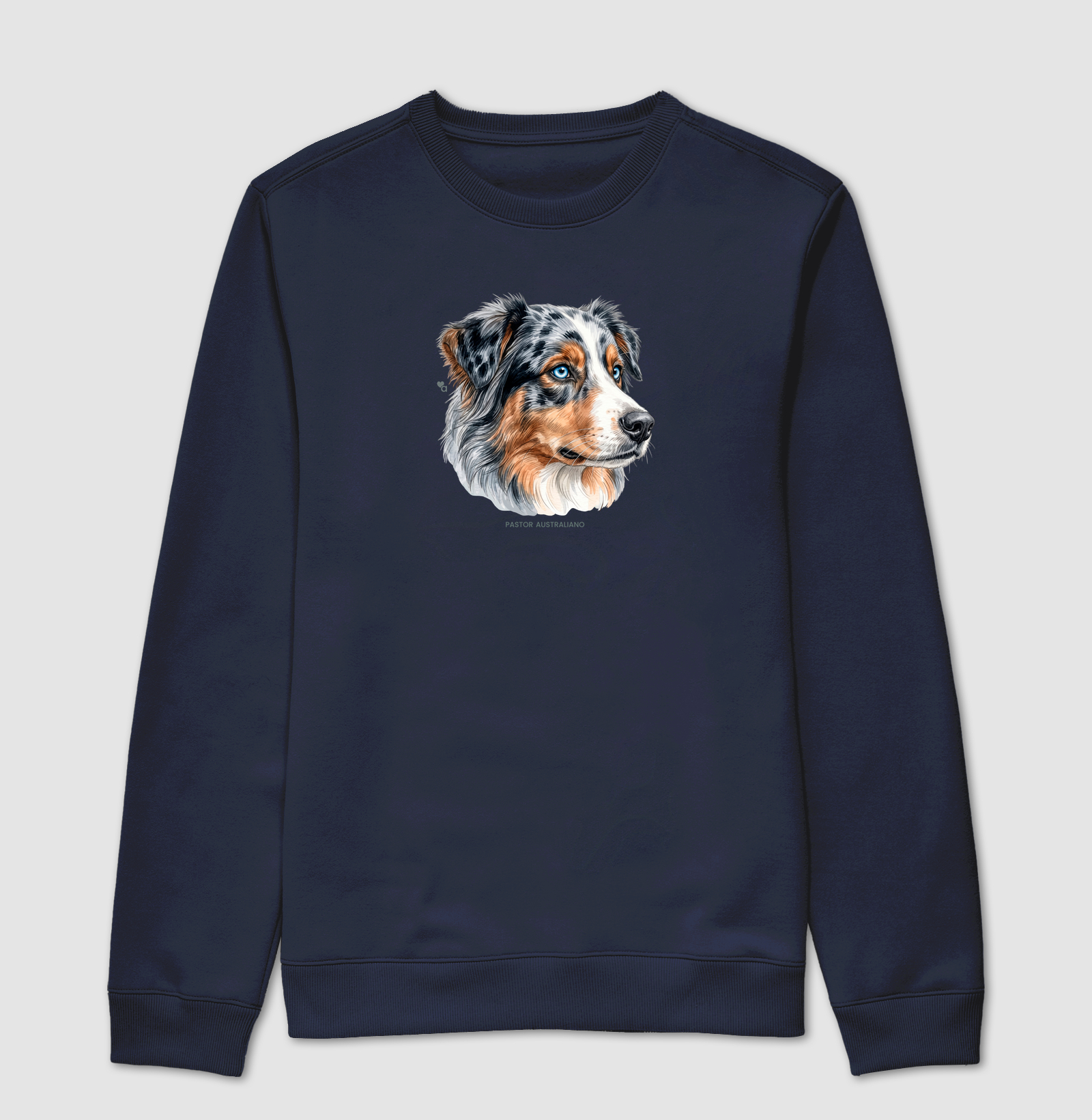 Cães - Pastor Australiano (Blue Merle) - Moletom Suéter - Imagem 7
