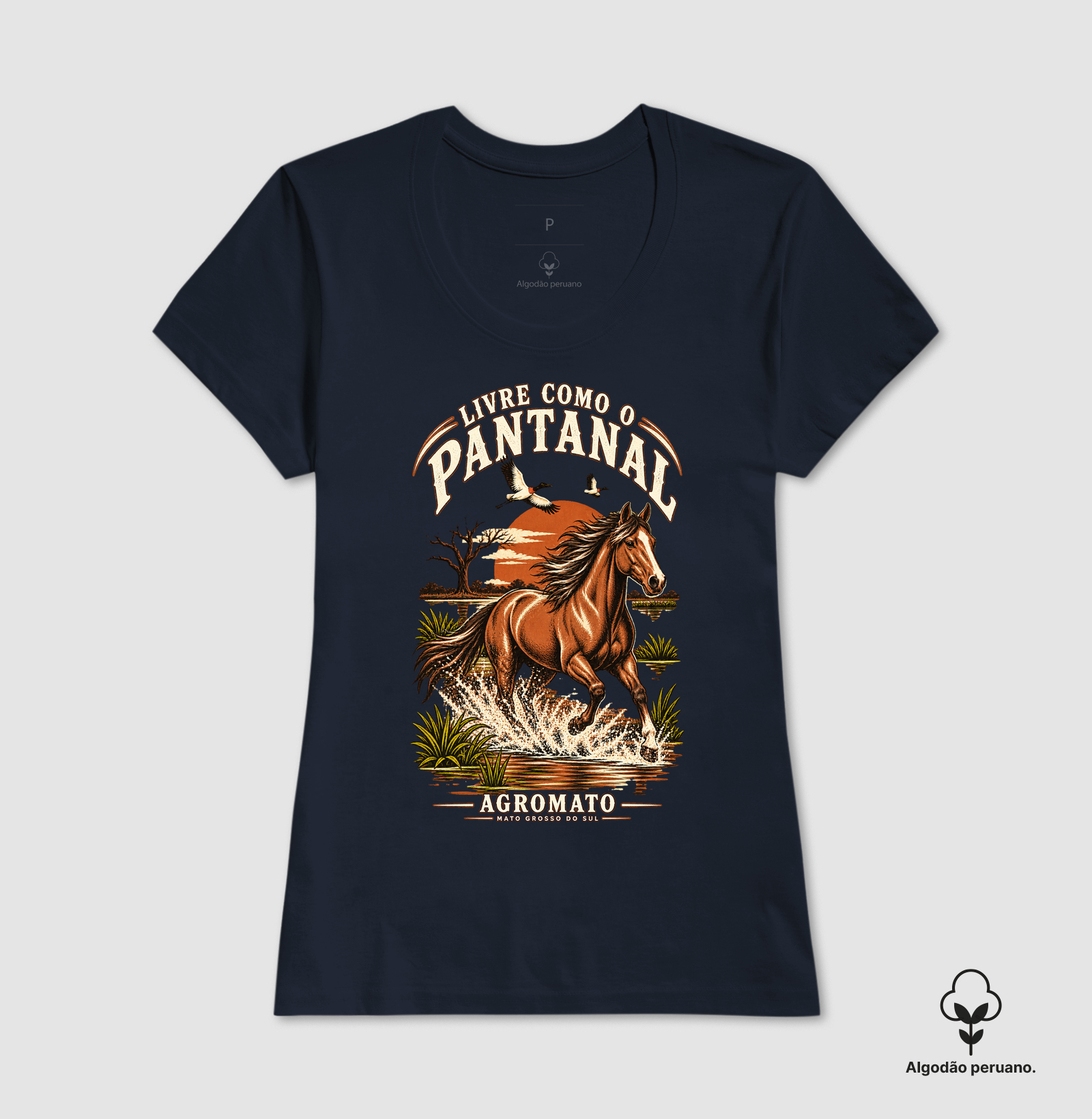 Camiseta Livre como o Pantanal - Imagem 7