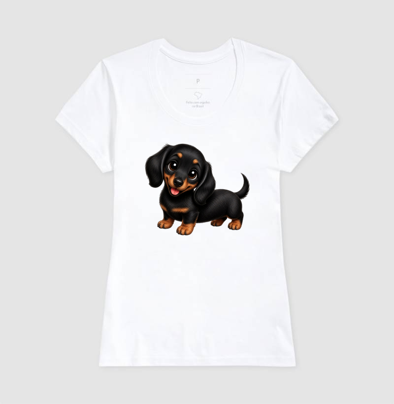 Dachshund Preto - Desenho Animado - Imagem 5