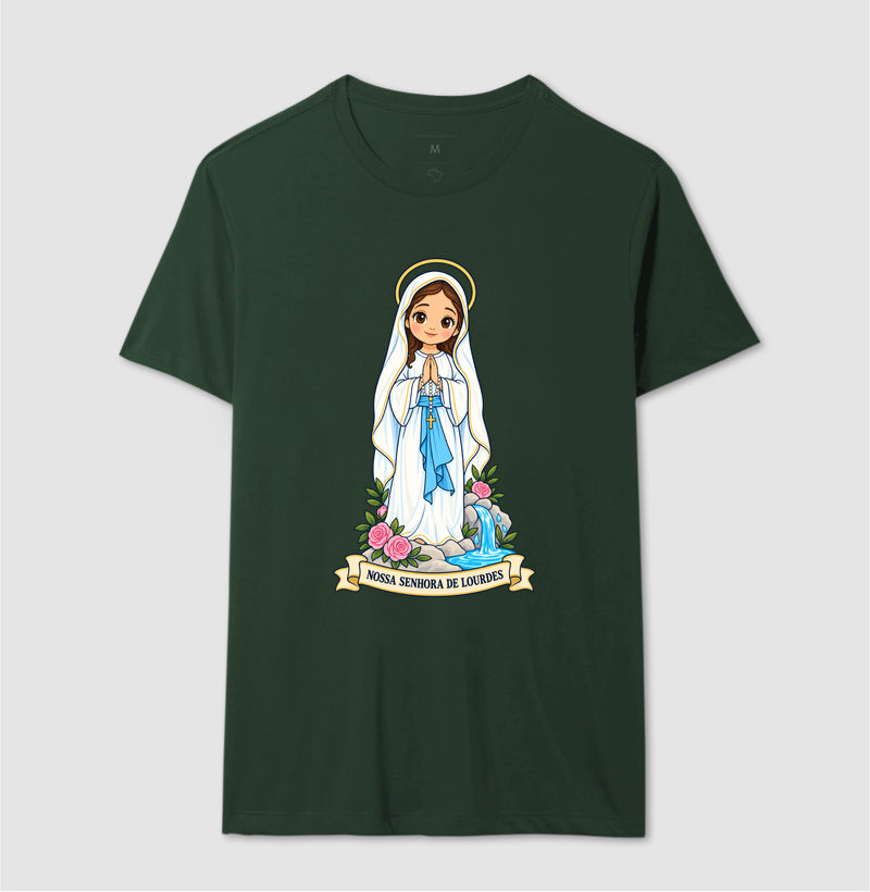 Nossa Senhora de Lourdes estilo chibi - Imagem 10