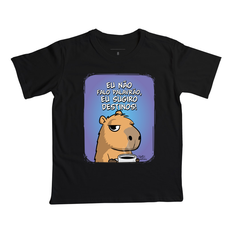 Camiseta Capivara Sugiro Destinos - Imagem 4