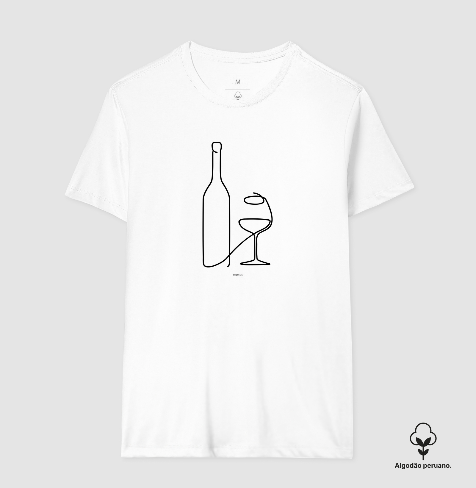 Camiseta Vinho - Garrafa & Taça - Imagem 3