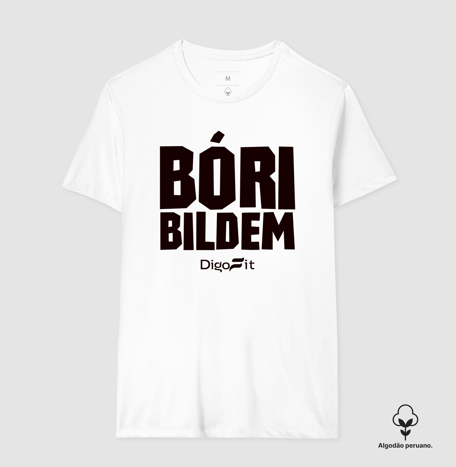 CAMISETA ALGODÃO PERUANO ACADEMIA BÓRI BILDEM - Imagem 6