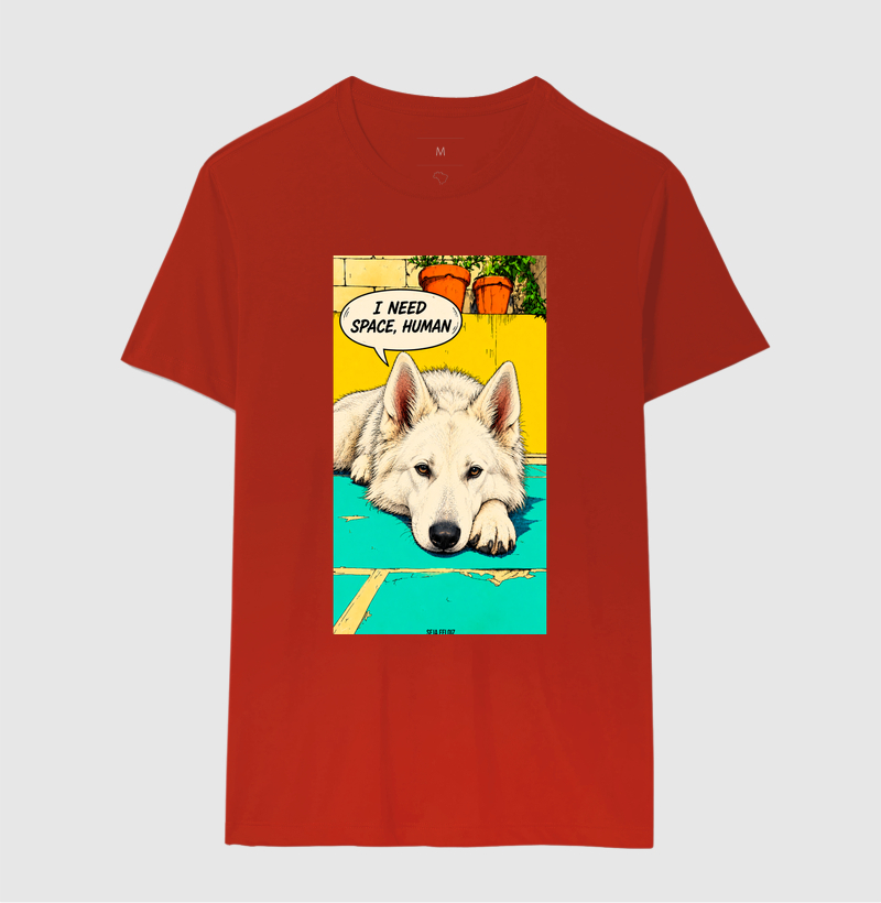 🐺💬 Pastor Canadense Edition: I Need Space, Human 🤍✨ - Imagem 8