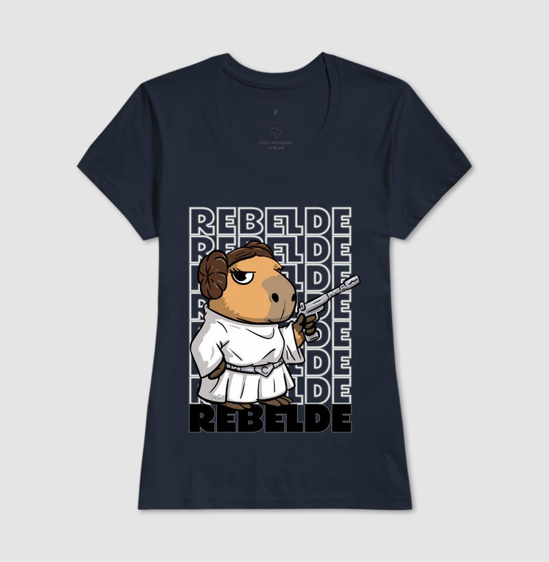 Camiseta Capivara Princesa - Imagem 7
