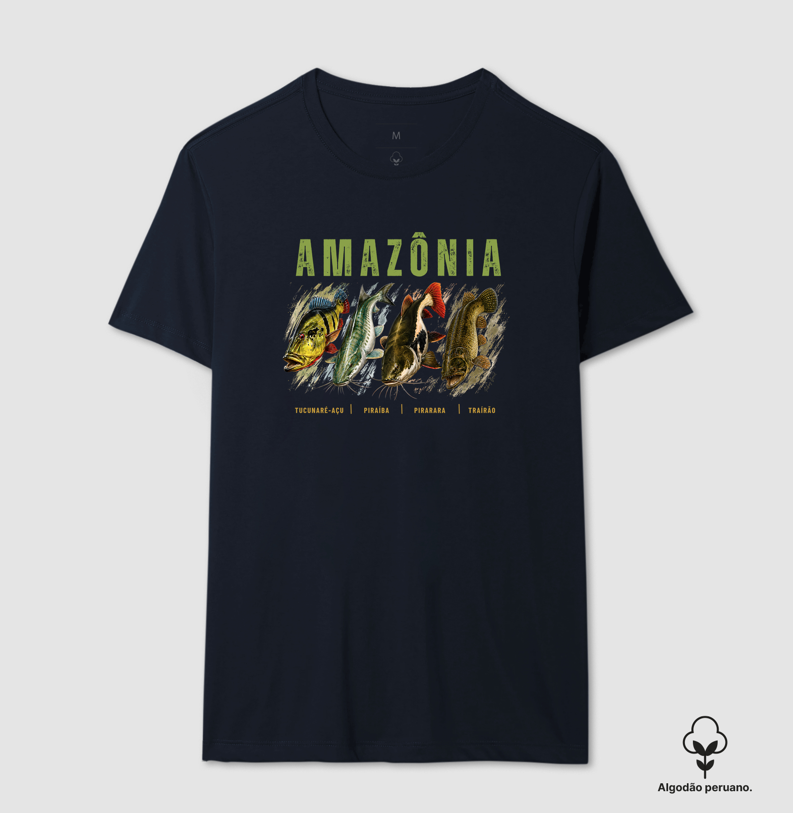 AMAZÔNIA — GIGANTES AMAZÔNICOS (Algodão peruano) - Imagem 7