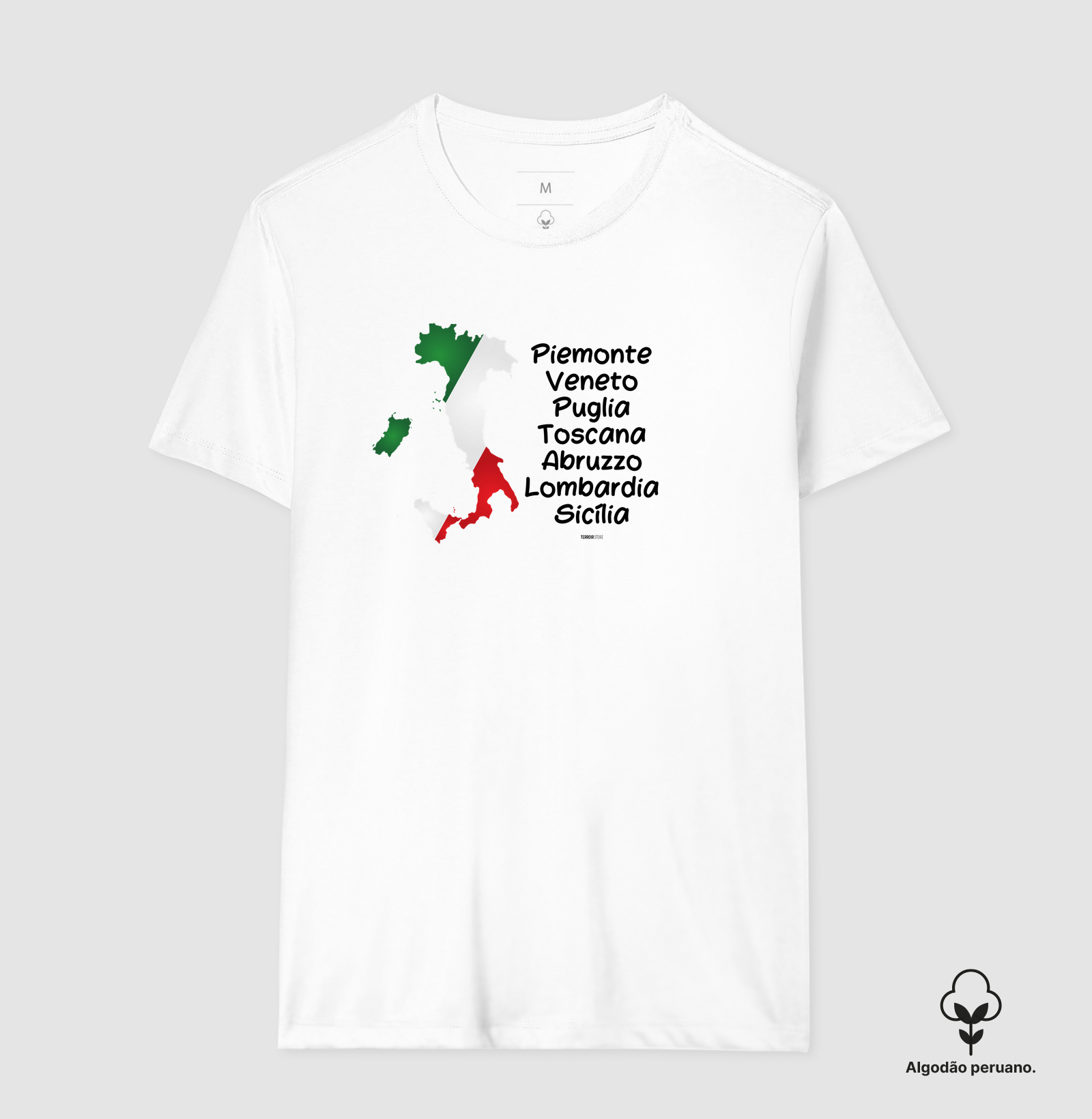Camiseta Vinho - Regiões da Itália - Imagem 4