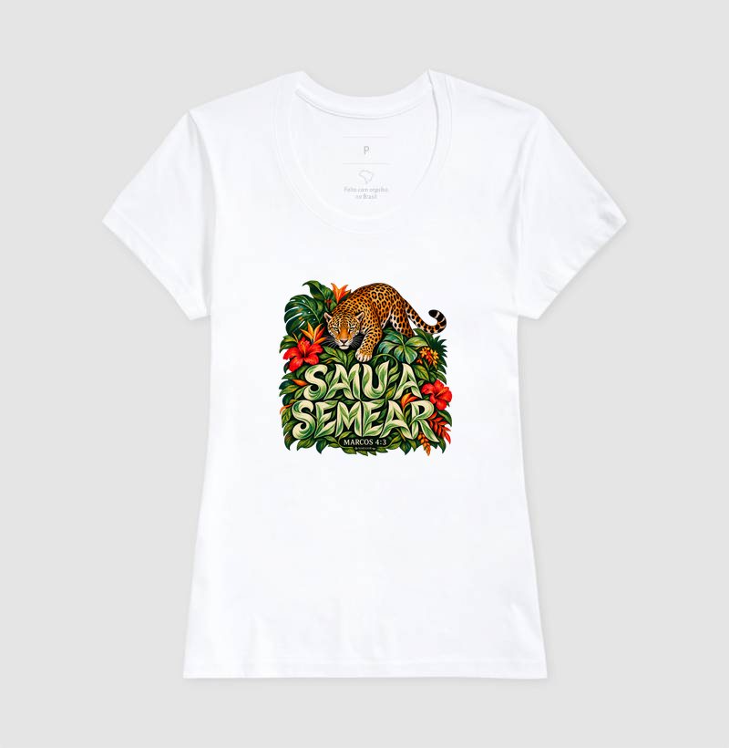 Camiseta Feminina Cristã Saiu a Semear - Imagem 3
