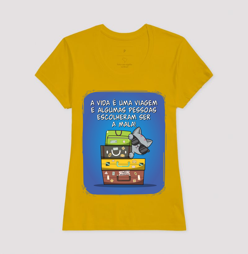 Camiseta Gato Sincero Mala - Imagem 15