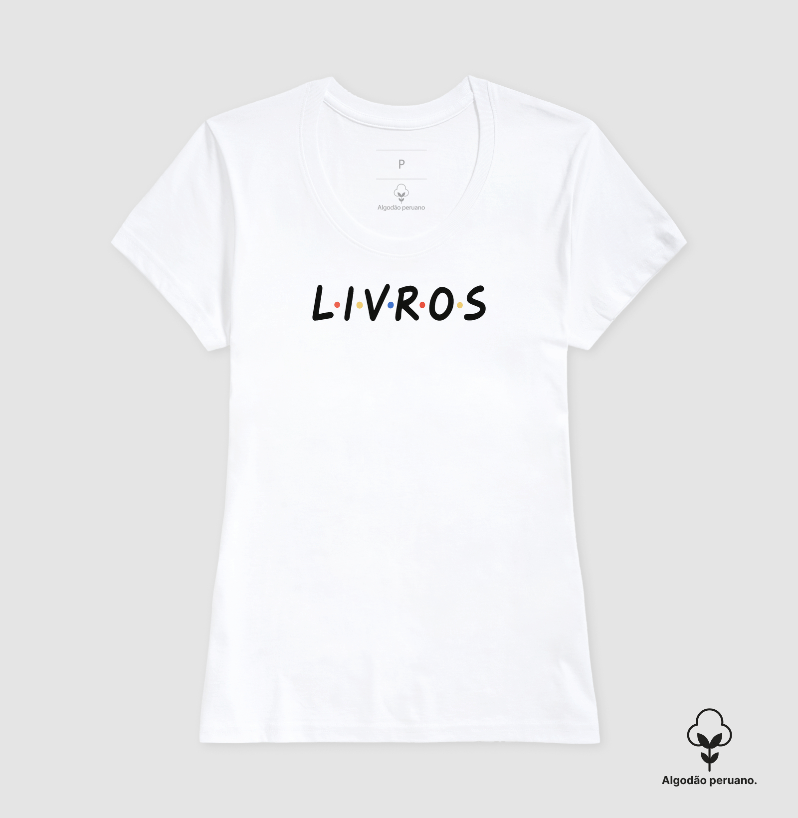 Camiseta Algodão Peruano | Livros - Imagem 4