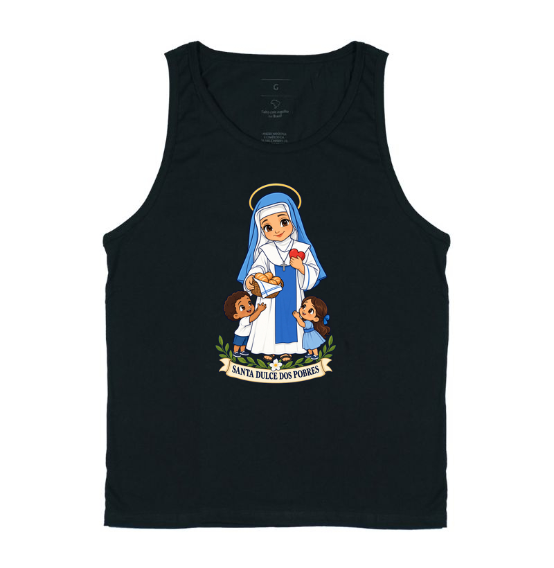 Santa Dulce dos Pobres estilo chibi - Imagem 3