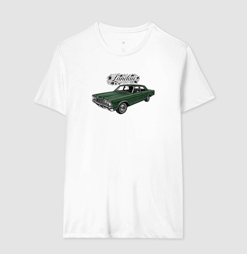 Ford Landau - Clássico Verde - Galaxie Landau Vintage Retrô - Imagem 2
