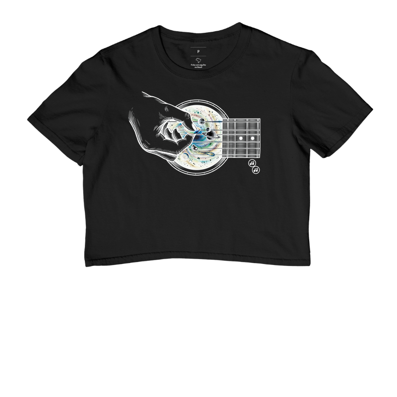 Violão Com Planetas Colorida - Imagem 2
