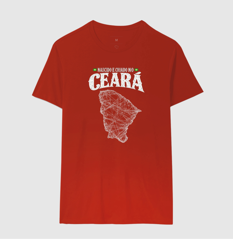 Camiseta Nascido e Criado no Ceará - Imagem 6