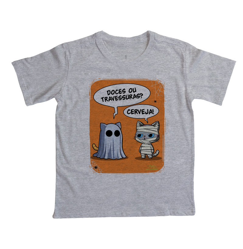 Camiseta Gato Sincero Halloween - Imagem 3