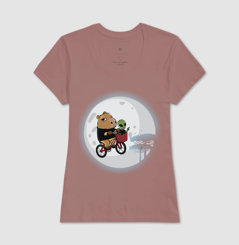 Camiseta Capivara Extraterrestre retro - Imagem 13