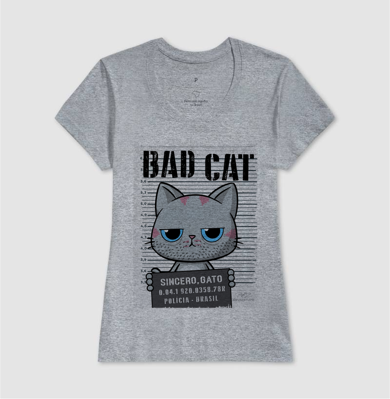 Camiseta Bad Cat - Imagem 9