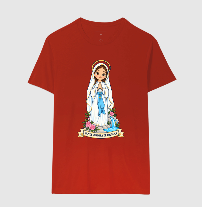 Nossa Senhora de Lourdes estilo chibi - Imagem 8
