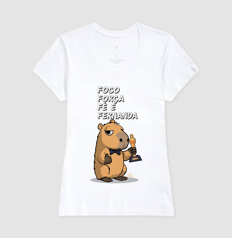 Camiseta Capivara Fernanda - Imagem 5