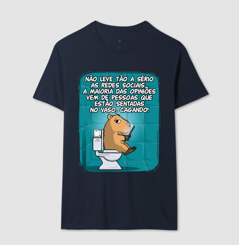 Camiseta Capivara Banheiro - Imagem 6