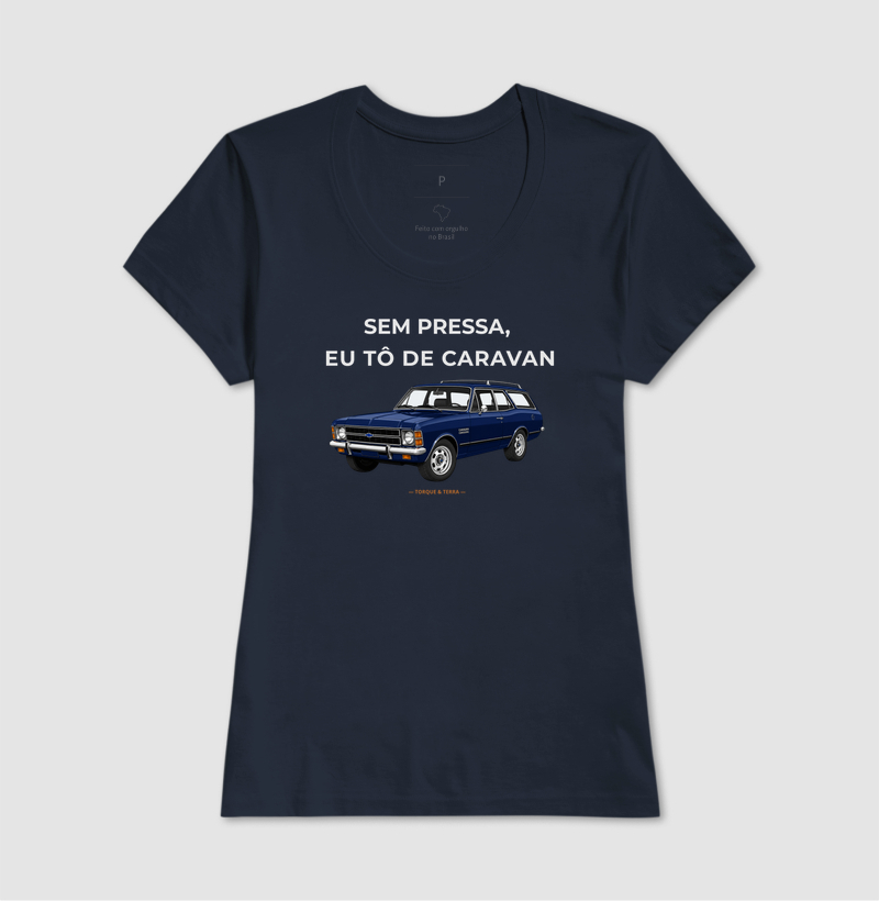 Sem pressa, eu tô de Caravan - Azul escuro 1 - Imagem 7