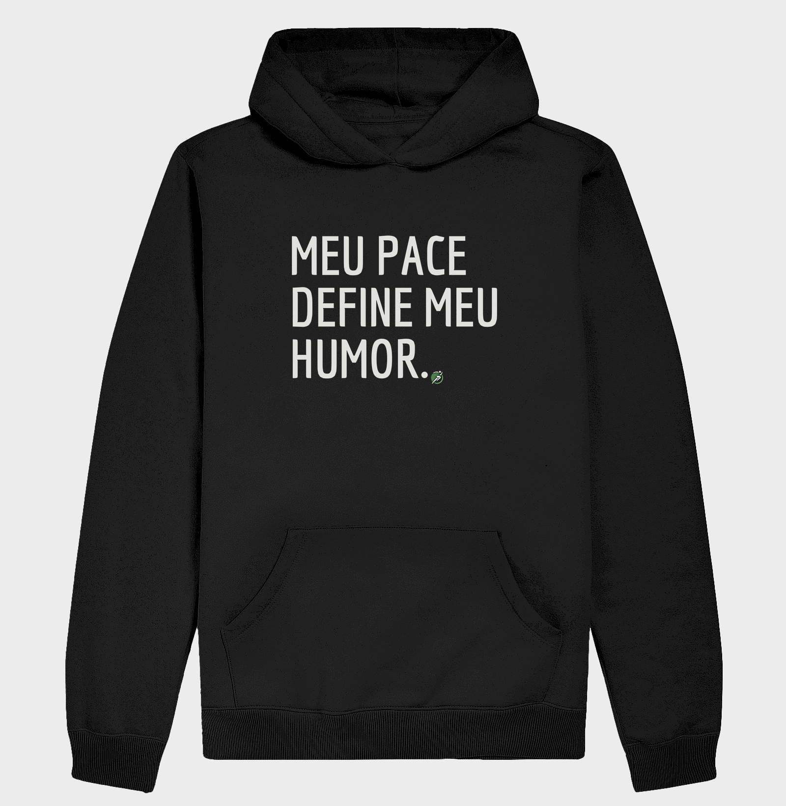 Hoodie Moletom Corrida - Meu Pace Define Meu Humor - Imagem 2