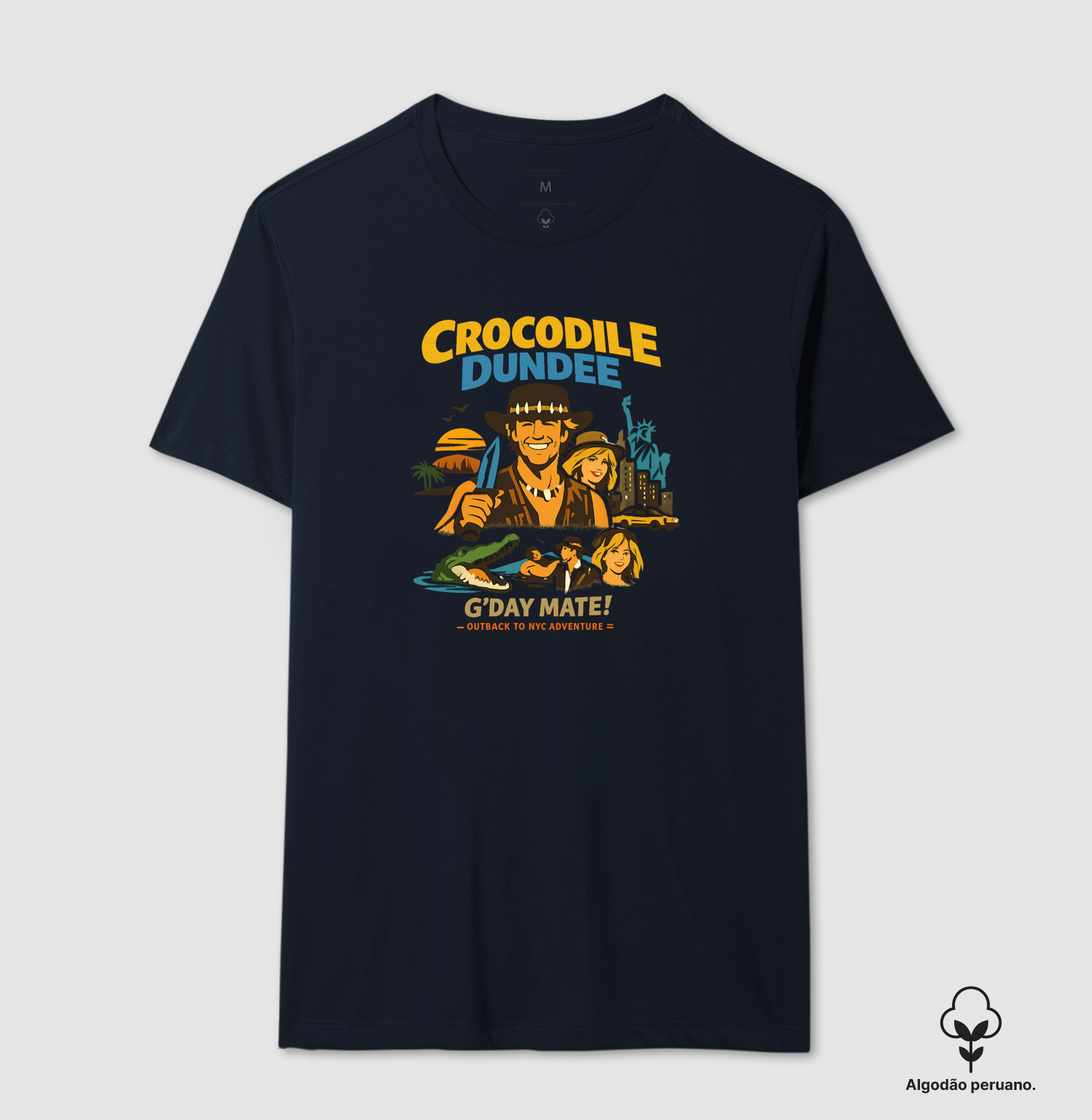 Camiseta Crocodilo Dundee Day Mate - Imagem 5