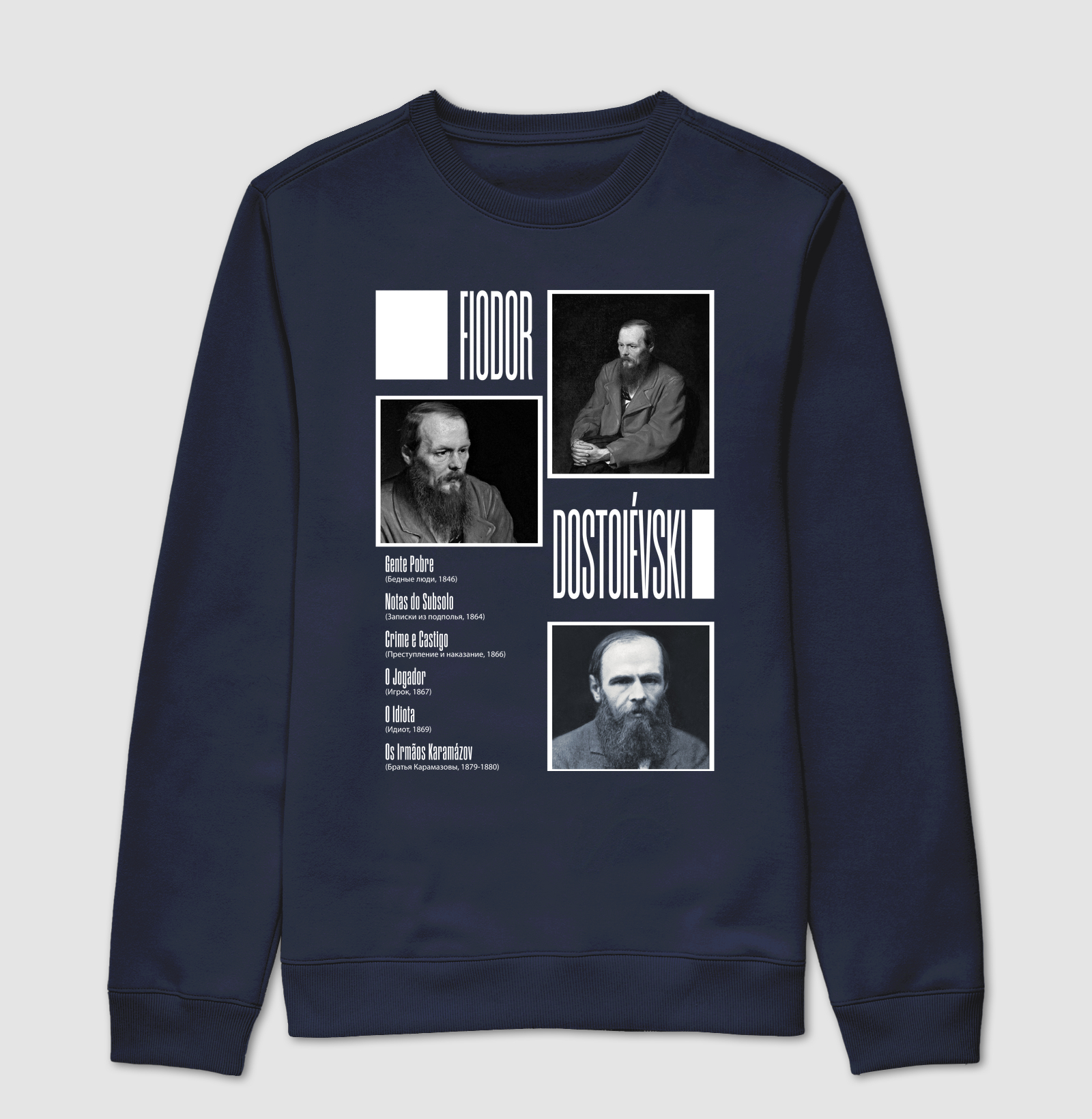 Camiseta - Dostoiévski Livros - Imagem 5