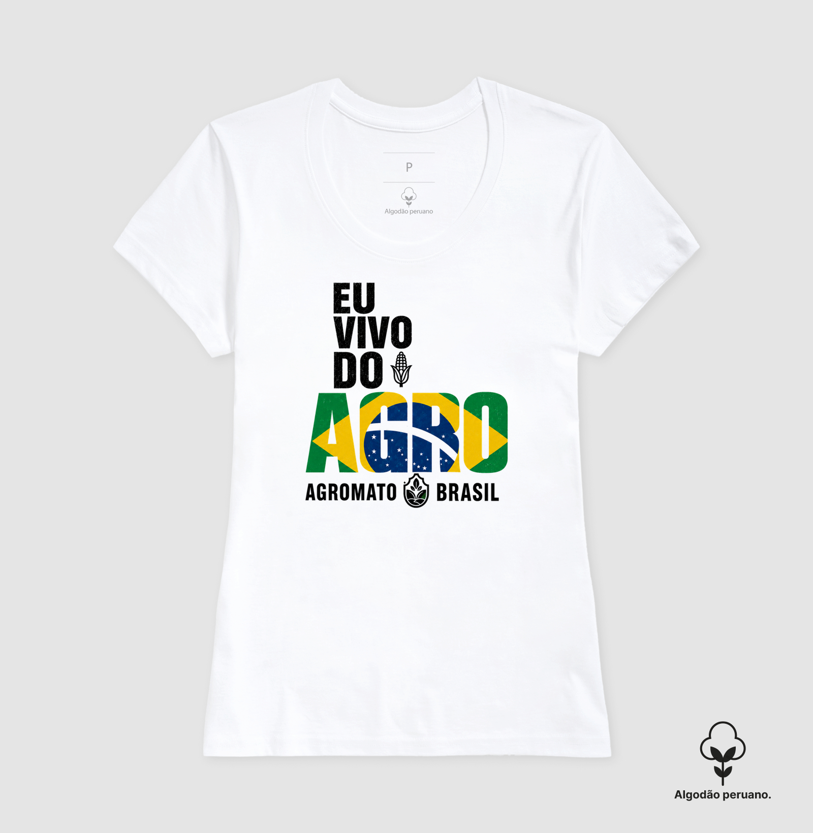 Camiseta Eu Vivo do Agro - Imagem 9