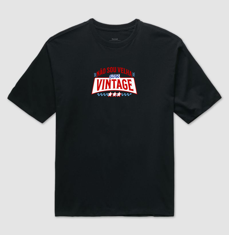 Não sou Velho, sou Vintage (Oversized) - Imagem 3
