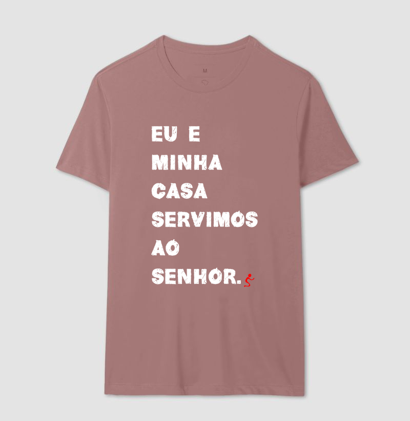 Camiseta Cristã Eu e Minha Casa Serviremos ao Senhor - Imagem 16