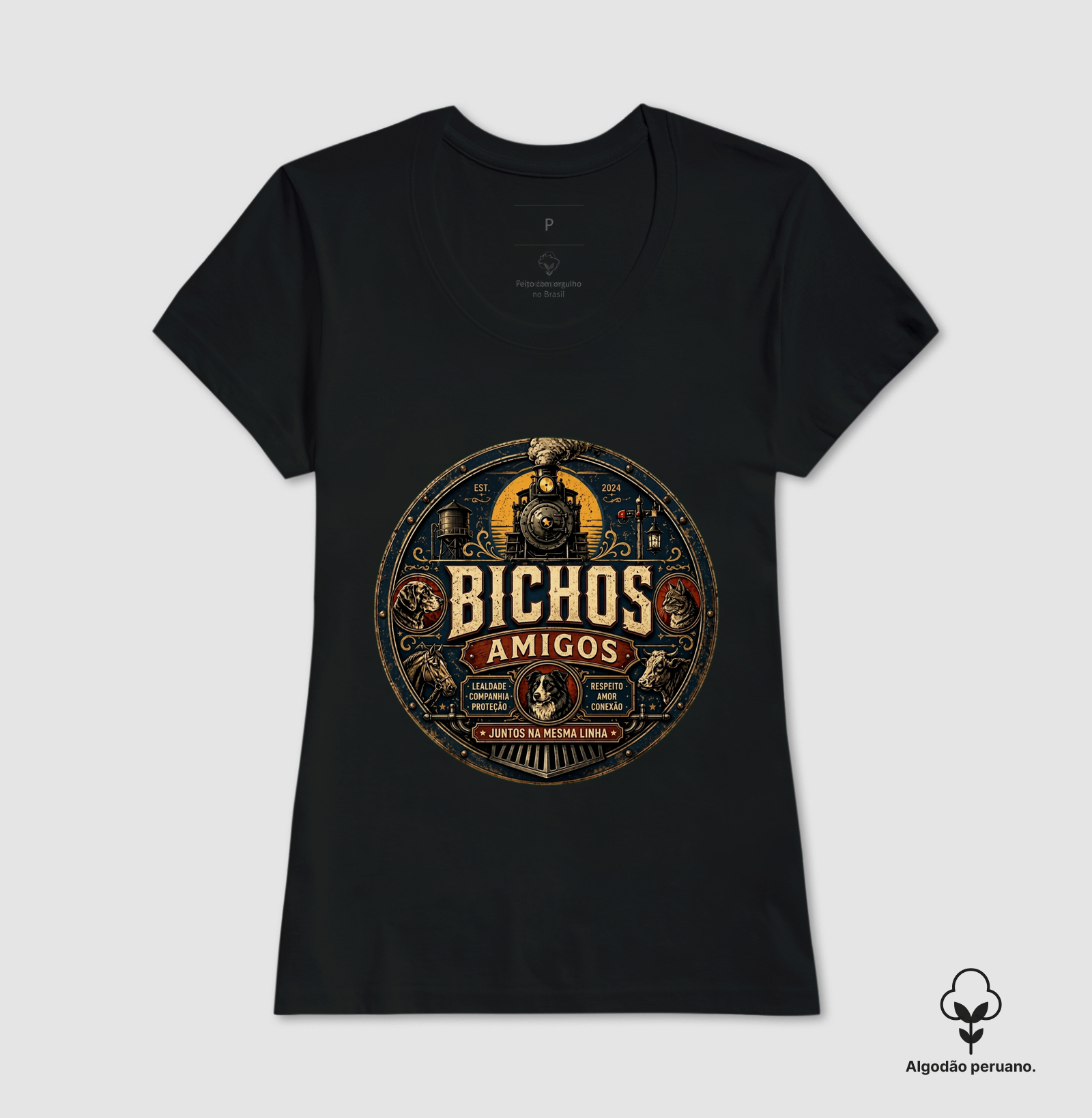 Bichos Amigos Oficial Trem - Imagem 5