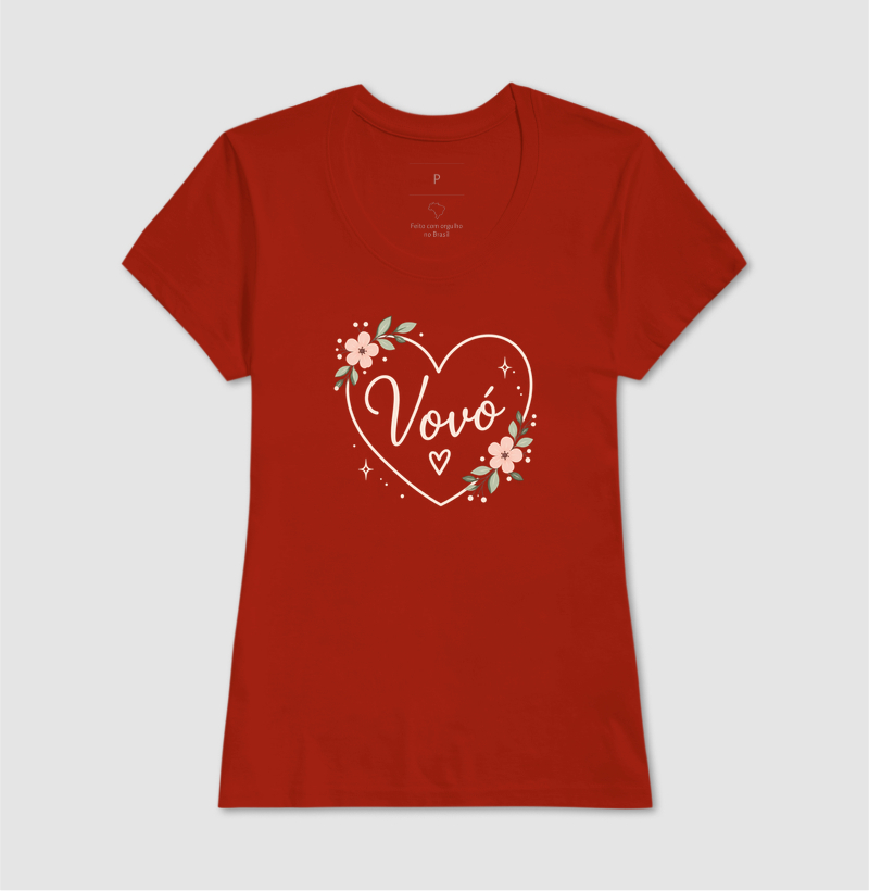 Vovó - coração e flores - Imagem 7