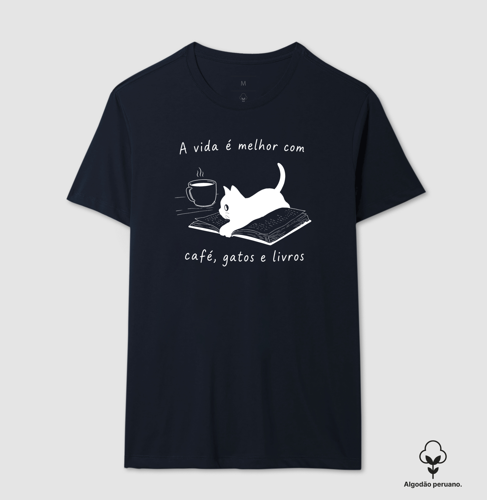 A Vida é Melhor com Café, Gatos e Livros - Imagem 6