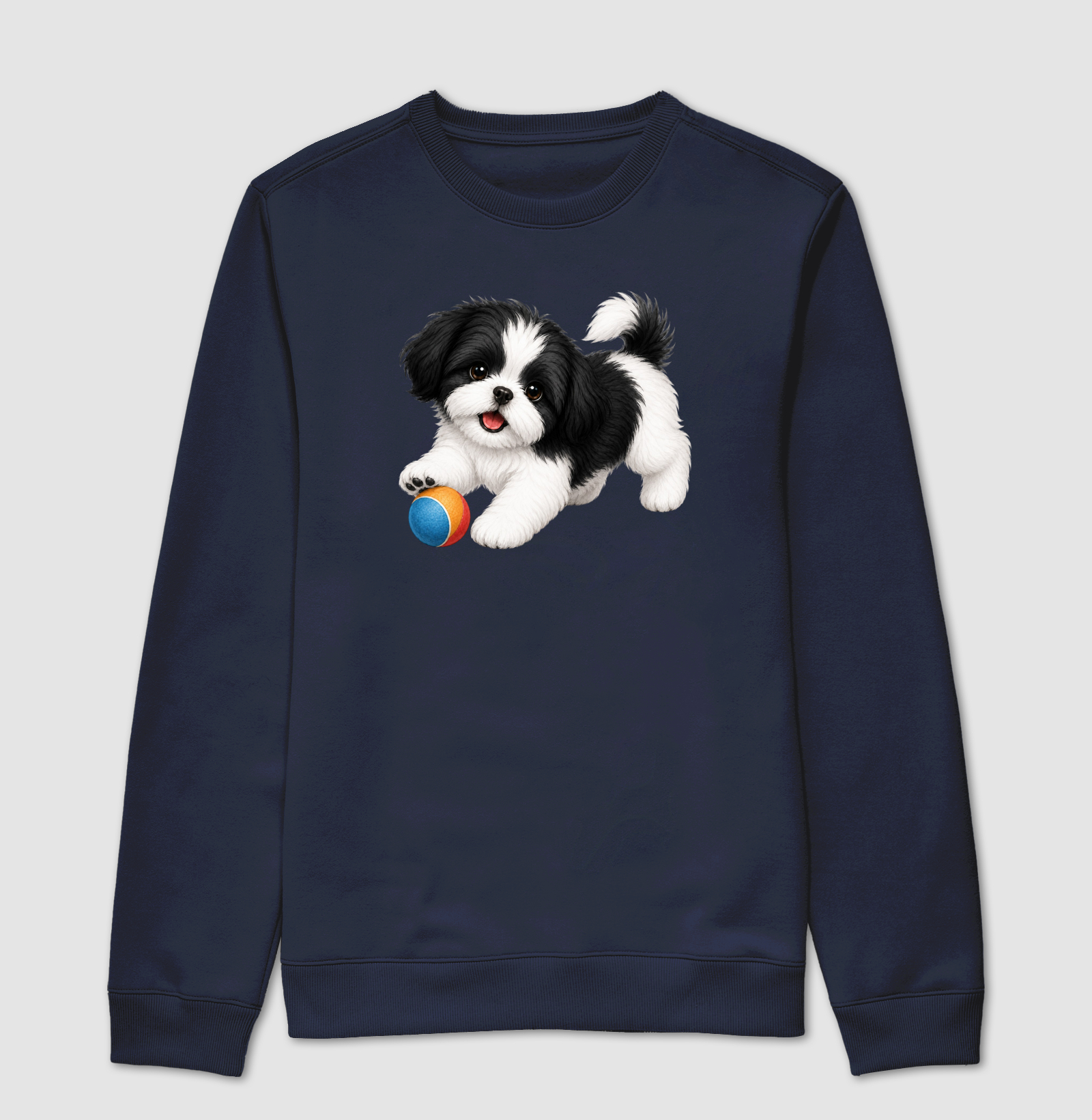 Shih Tzu Preto - Desenho Animado - Imagem 5