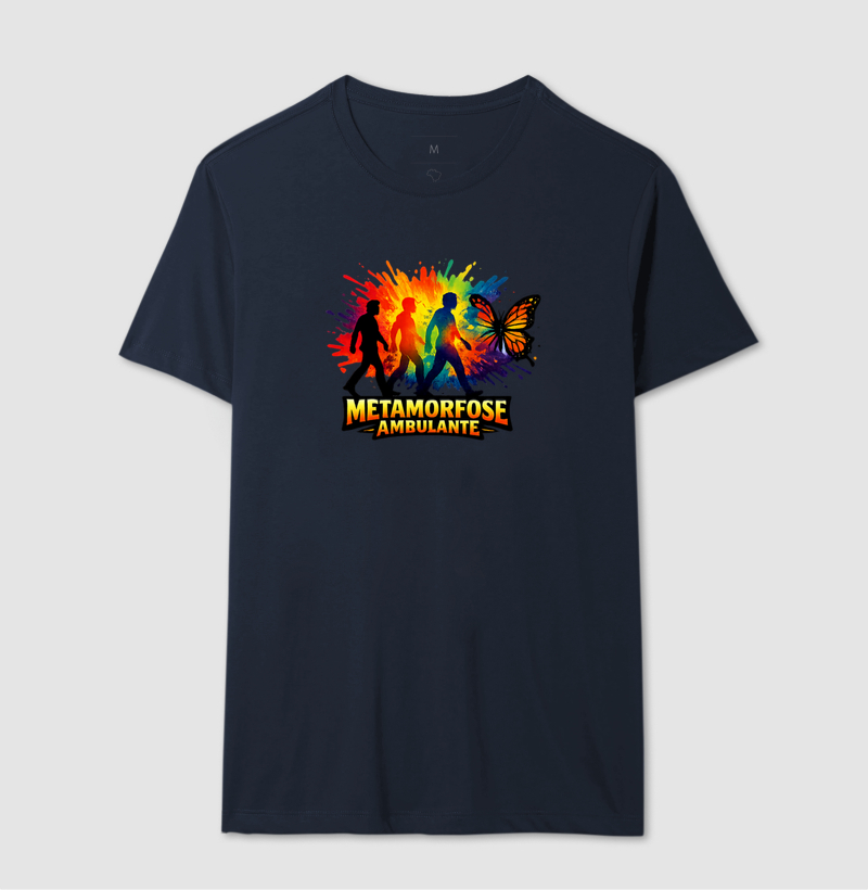 Camiseta Metamorfose Ambulante. Coleção Música. Masculina e Feminina. Algodão Premium - Imagem 7