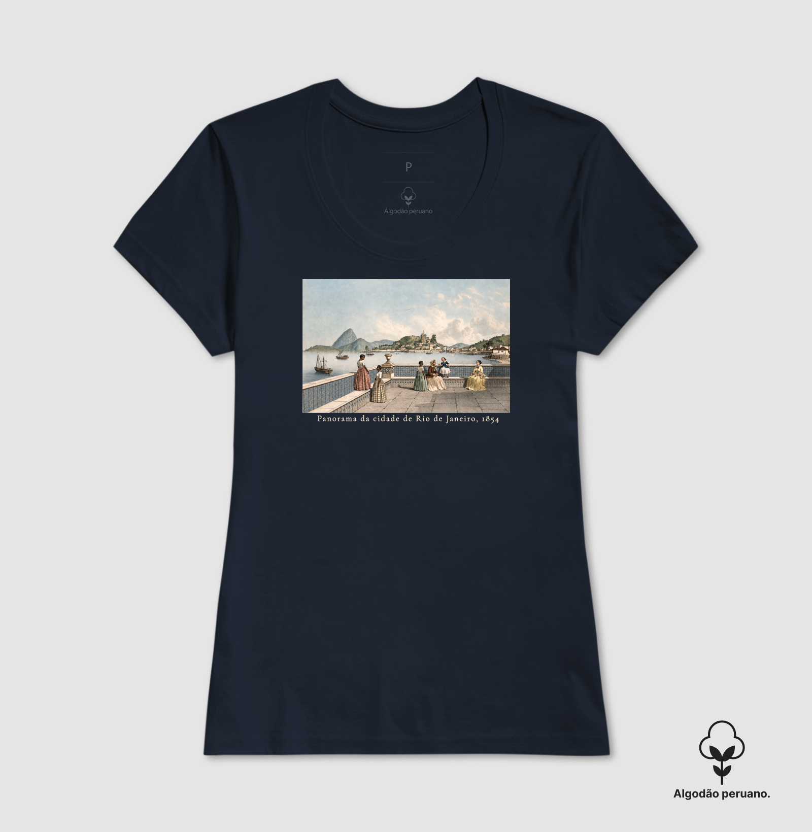Camiseta Vistas do Rio de Janeiro — Brasil Oitocentista - Imagem 6