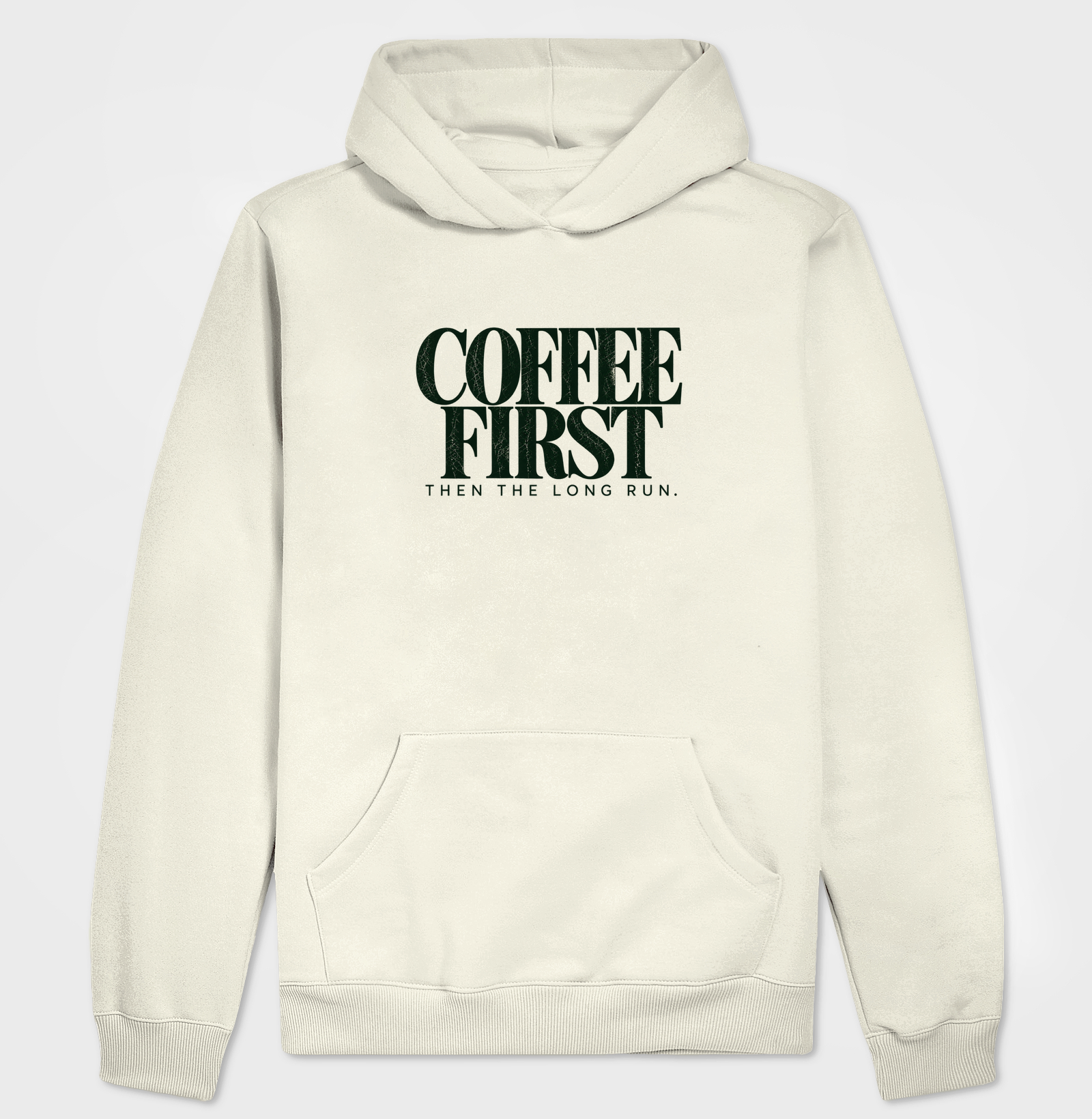 Hoodie Moletom Corrida - Coffee First Then The Long Run - Imagem 3