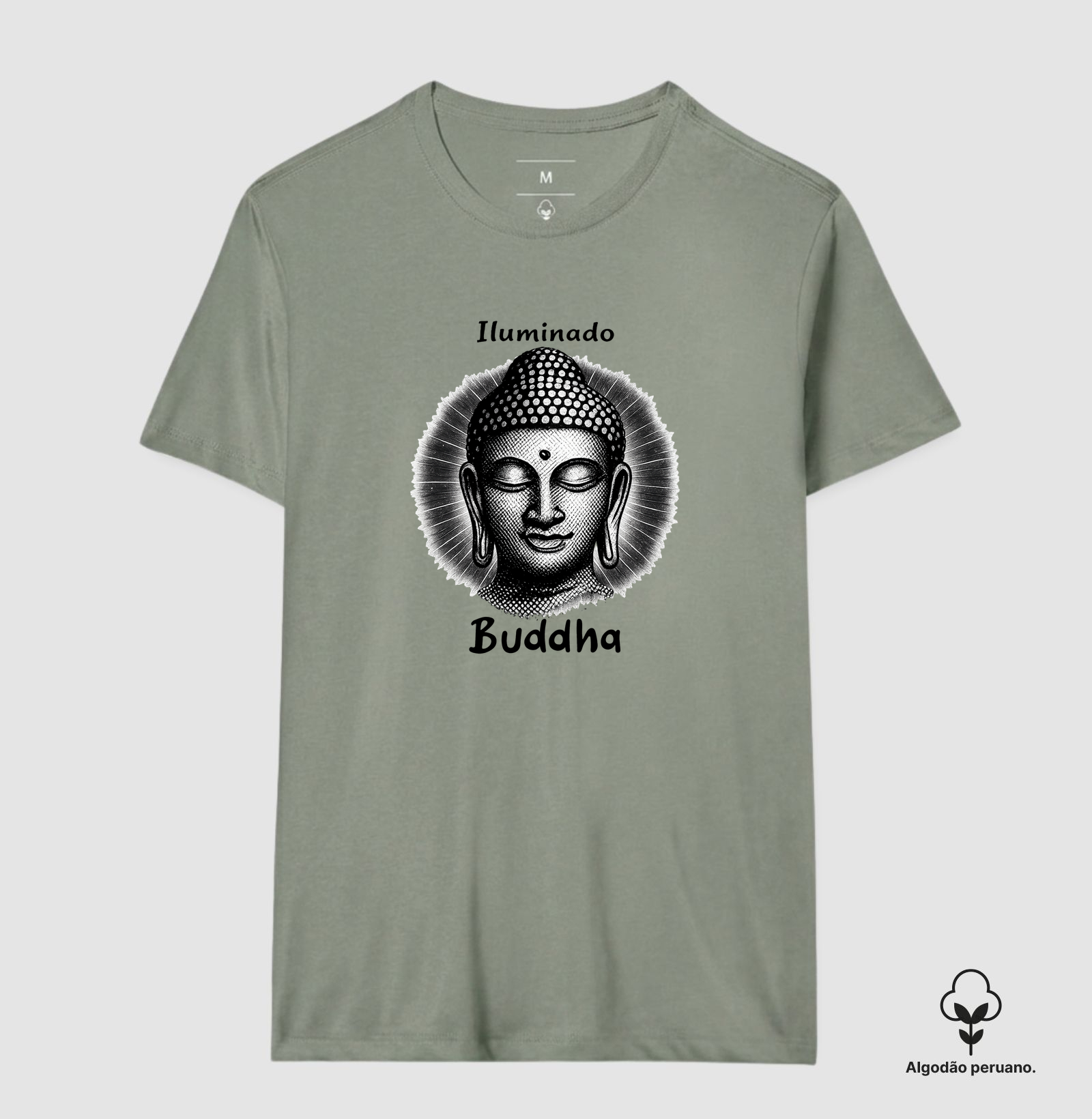 Buddha • Iluminado (algodão peruano) - Imagem 6