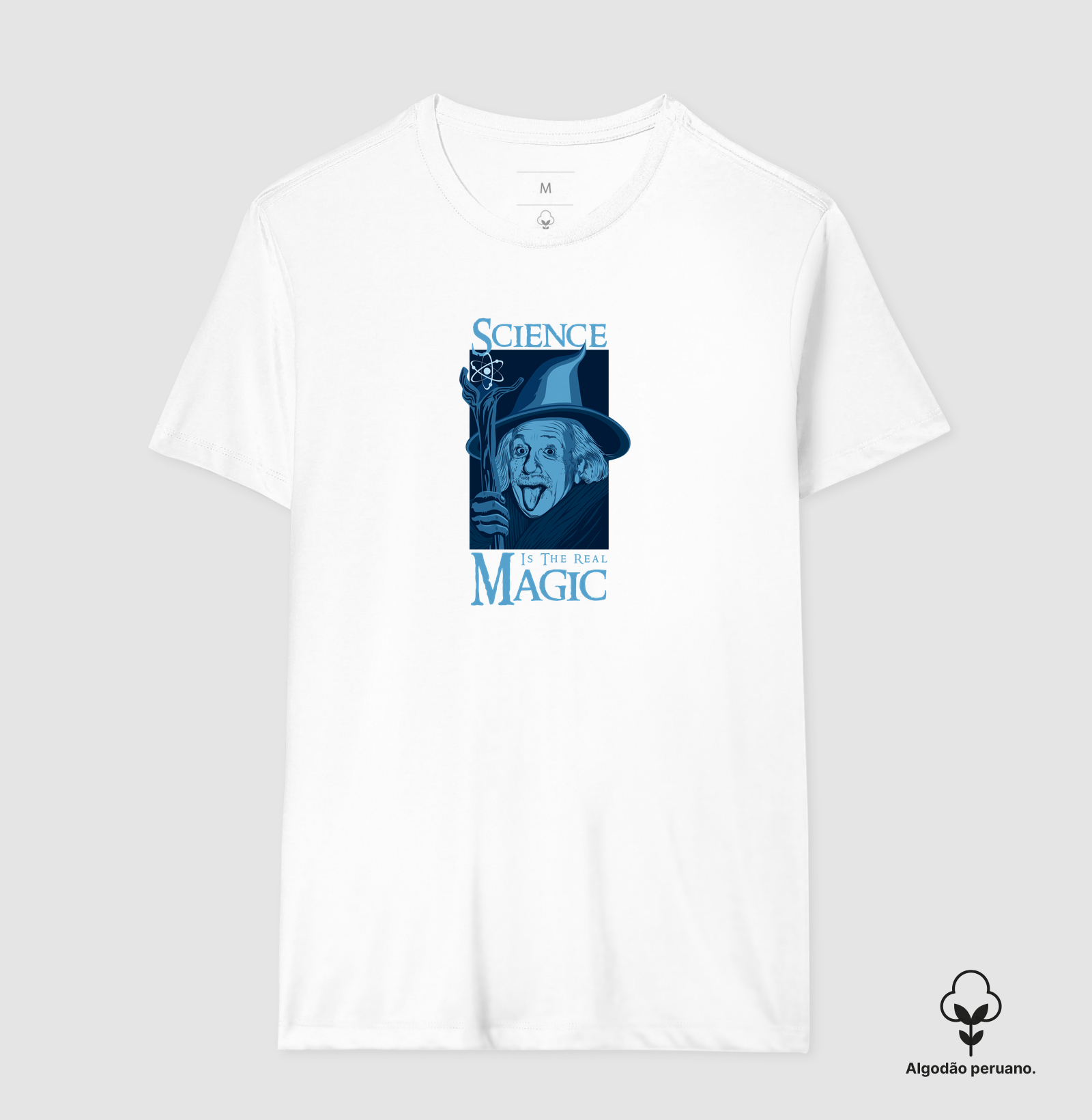 Camiseta Algodão Peruano Ciência é Mágica - Imagem 2